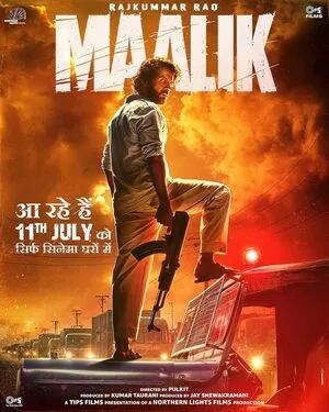 Maalik 2025 Hindi Movie Poster