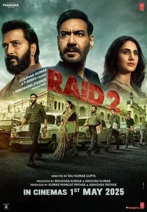 Raid 2 2025 Hindi Movie Poster