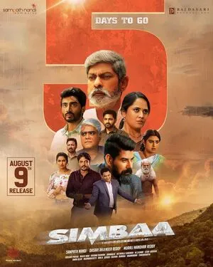 Simbaa 2024 Hindi Audio Movie Poster