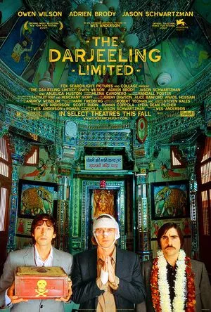 The Darjeeling Limited 2007 Hindi Dual Audio Movie Poster