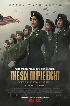 The Six Triple Eight 2024 Hindi Dual Audio Movie Poster