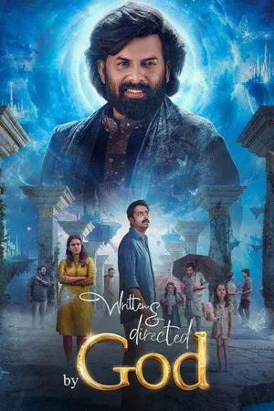 Written & Directed by God 2025 Hindi Dual Audio Movie Poster
