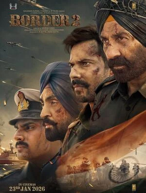 Border 2 2026 Hindi Audio Movie Poster