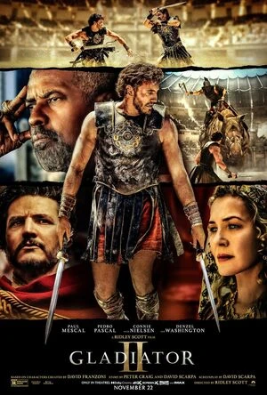 Gladiator 2 2024 Hindi Multi Audio Movie Poster