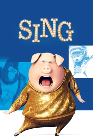 Sing 2016 300MB Hindi Dubbed Download Movie Poster