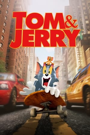 Tom and Jerry (2021) Hindi (ORG) Dual Audio 450MB Movie Poster